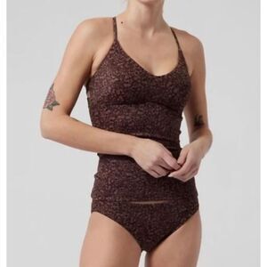Athleta Brown Swimwear